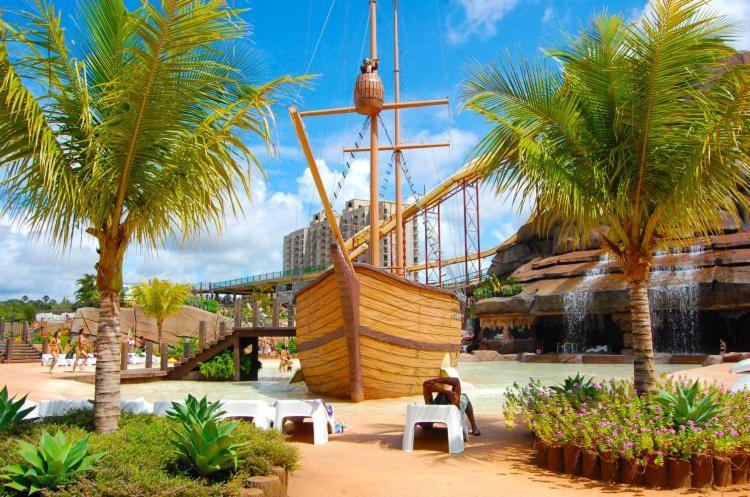 Piazza Acqua Park Apartment กัลดัสโนวัส ภายนอก รูปภาพ