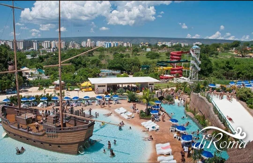 Piazza Acqua Park Apartment กัลดัสโนวัส ภายนอก รูปภาพ